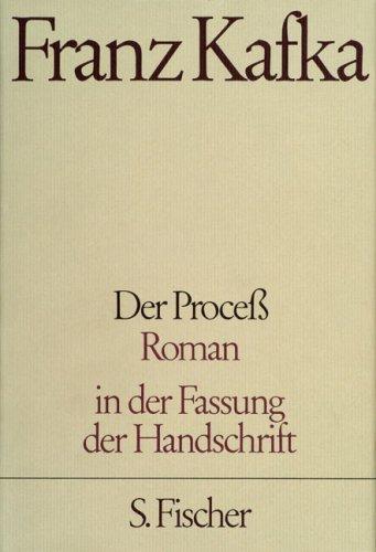 Franz Kafka: Der Process (German language, 1990, S. Fischer)