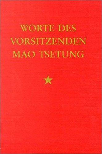 毛澤東: Worte des Vorsitzenden Mao Tsetung (German language, Foreign Languages Press)