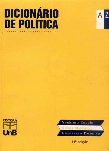 Norberto Bobbio: Dicionário de política (Portuguese language, 2007, UnB)