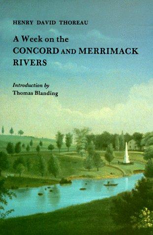 Henry David Thoreau: Week on the Concord and Merrimack Rivers (Paperback, 1987, Parnassus Press)