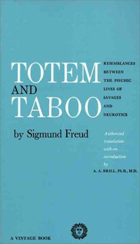 Sigmund Freud: Totem and Taboo (1960, Vintage)