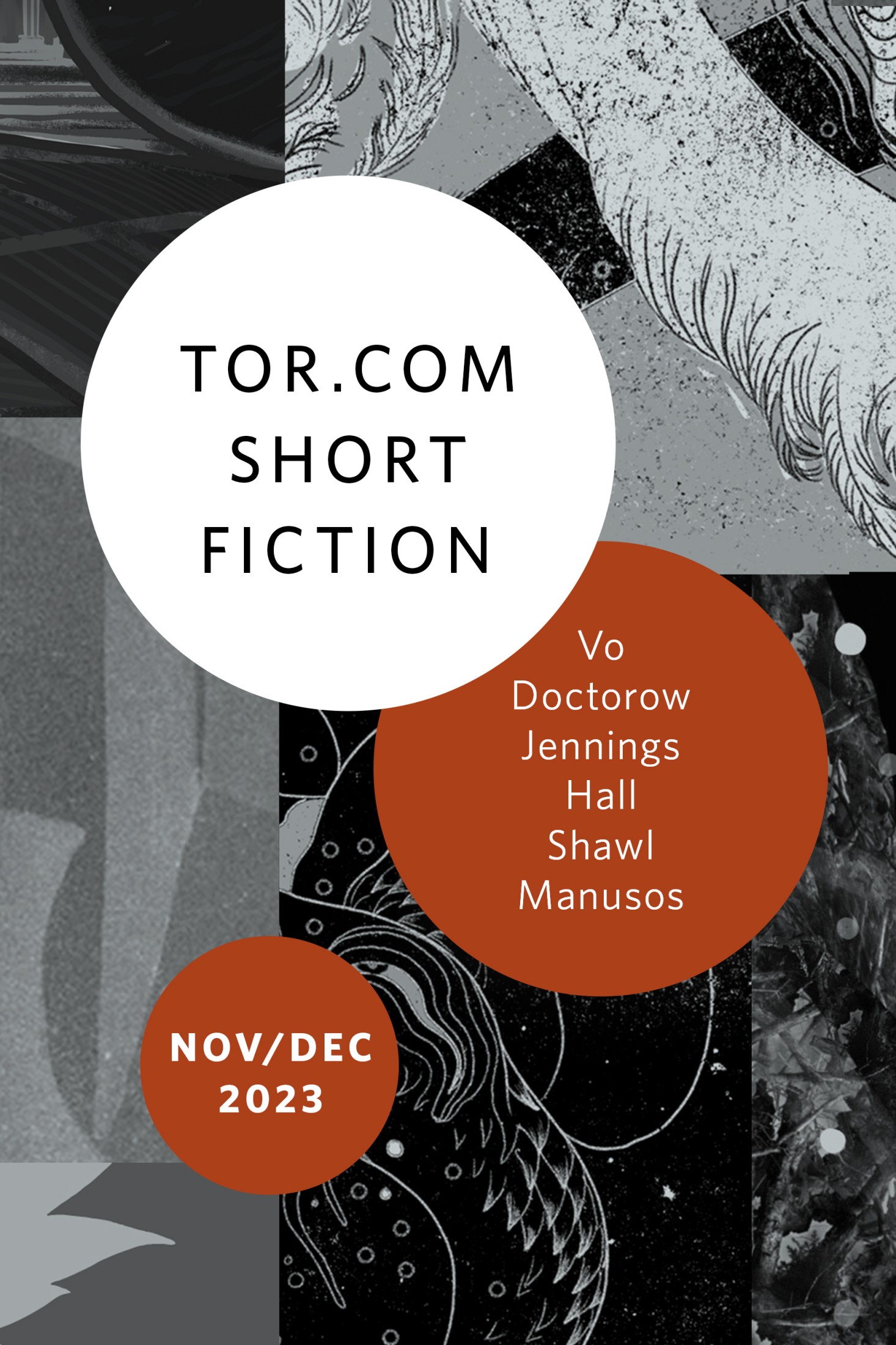 Kerstin Hall, Cory Doctorow, Nghi Vo, Nisi Shawl, Lyndsie Manusos, Kathleen Jennings: Tor.com Nov/Dec 2023 Short Fiction (EBook, Tor.com)