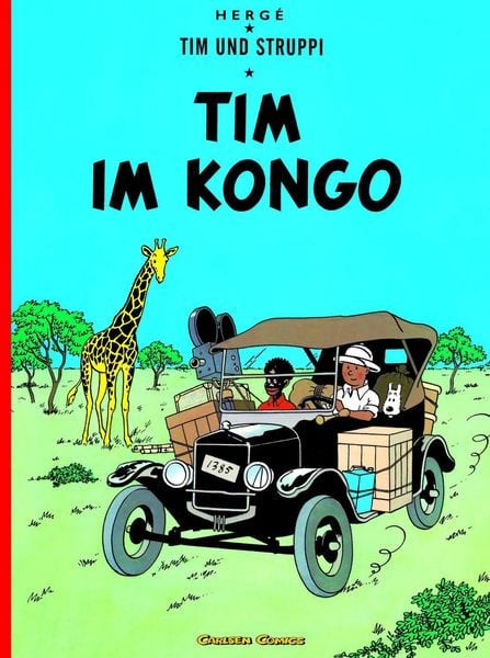 Hergé: Tim im Kongo (German language, 1976, Carlsen Comics)