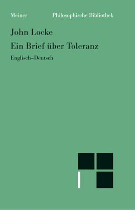 John Locke: Ein Brief über Toleranz (German language, 1975, Meiner)