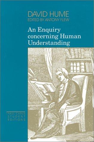 David Hume: An enquiry concerning human understanding (1988, Open Court)