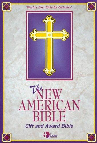 Bible: New American Bible Catholic Gift Imitation Leather White With Zipper (Hardcover, 1993, World Catholic Press)