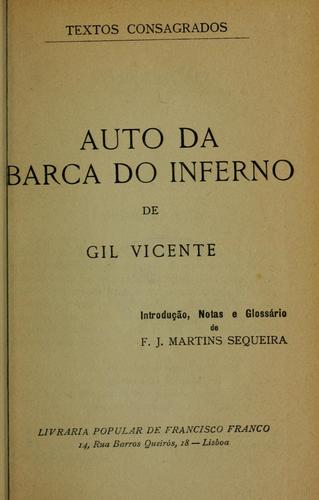 Gil Vicente: Auto da barca do inferno (Portuguese language, F. Franco)