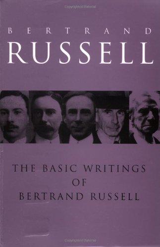 Bertrand Russell: The basic writings of Bertrand Russell, 1903-1959 (Routledge)