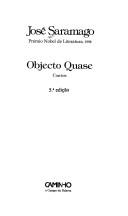 José Saramago: Objecto Quase (Paperback, Luso Brazilian Books)
