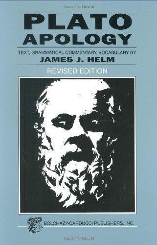 Plato: Apology (Greek language, 1997, Bolchazy-Carducci Publishers)