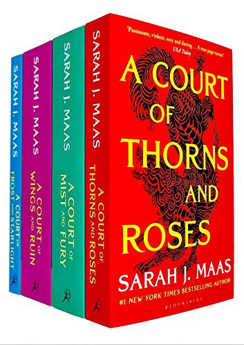 Sarah J. Maas, Sebastian Seemann, Angelika Hecht, Florian Stummer, Kerstin Brömer: Court of Thorns and Roses / A Court of Mist and Fury / A Court of Wings and Ruin / A Court of Frost and Starlight (Paperback, 2020, Bloomsbury Publishing)