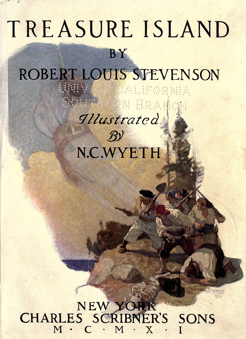 Robert Louis Stevenson: Treasure Island (1911, Charles Scribner's Sons)