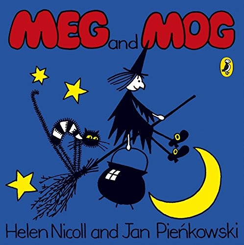 Jan Pienkowski, Helen Nicoll: Meg and Mog (Puffin)