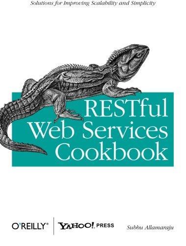 Subbu Allamaraju: RESTful Web Services Cookbook (2010)