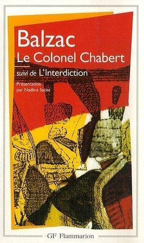 Honoré de Balzac: Le colonel Chabert. suivi de L'interdiction (French language, 1993)