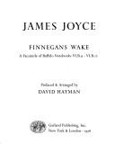 Richard Ellmann: Finnegans wake (1978, Garland Pub.)