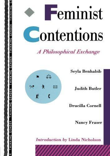 Drucilla Cornell, Judith Butler, Nancy Fraser, Drucilla Cornell: Feminist Contentions (Paperback, 1995, Routledge)
