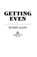 Woody Allen, Woody Allen: Getting Even (1973, W. H. Allen)