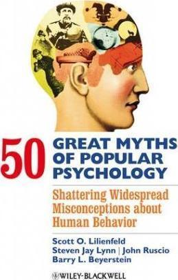 John Ruscio, Scott Lilienfeld, Barry L. Beyerstein, Steven Jay Lynn: 50 Great Myths of Popular Psychology : Shattering Widespread Misconceptions about Human Behavior (2011)